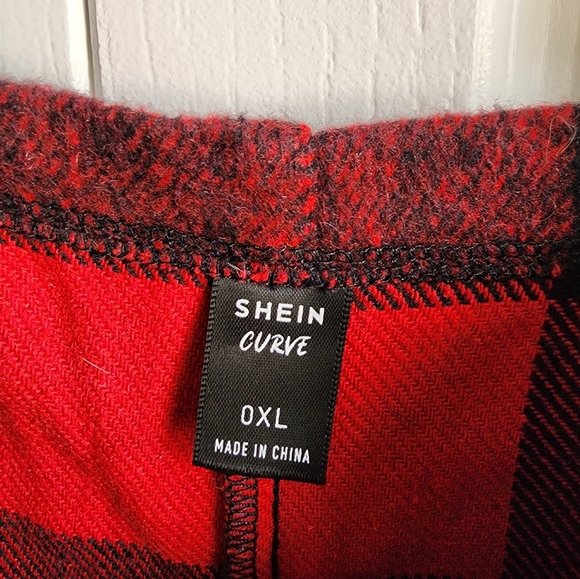 Shein plaid overalls 0XL - Picture 3 of 5